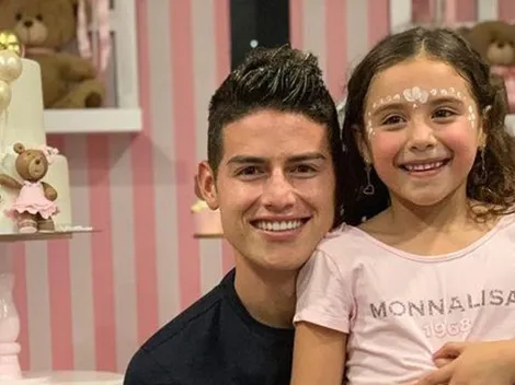 Pura emoción: James Rodríguez subió la primera foto con su nuevo hijo