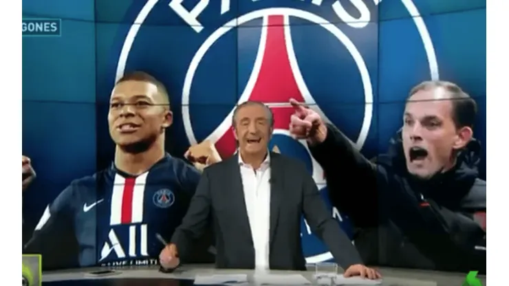 En El Chiringuito se habla de un "divorcio entre Mbappé y Tuchel"