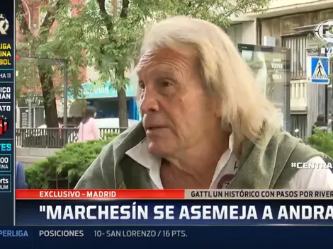 A Gatti le preguntaron por Armani y el ex-Boca lo mató