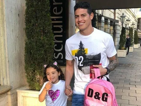Oficial: ya sabemos el nombre del nuevo hijo de James Rodríguez