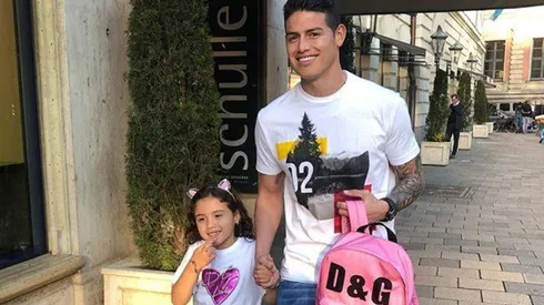 Oficial: ya sabemos el nombre del nuevo hijo de James Rodríguez
