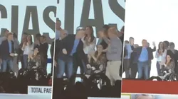 Es viral: lo que hizo Macri con su micrófono al terminar su discurso tras las elecciones