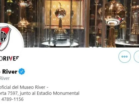 Sin ropa: el tuit de la cuenta oficial del Museo River para anunciar un cambio de horario