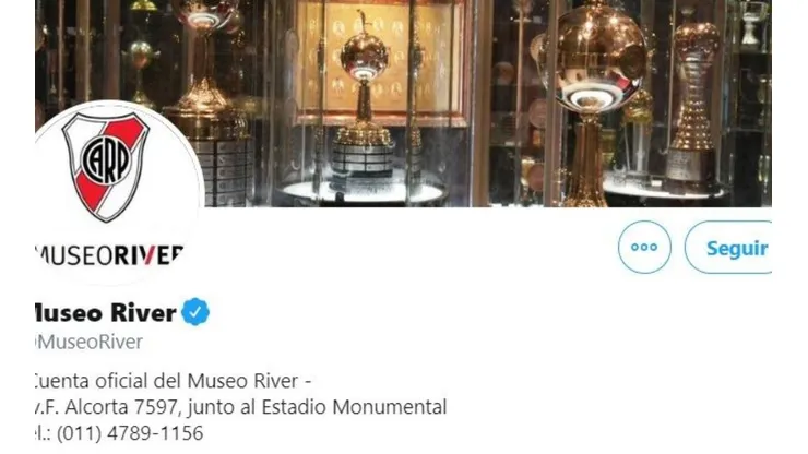 Sin ropa: el tuit de la cuenta oficial del Museo River para anunciar un cambio de horario