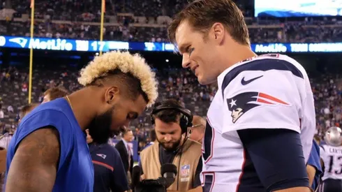 El regalo de Odell Beckham Jr a Tom Brady que no le gustó nada a Baker Mayfield