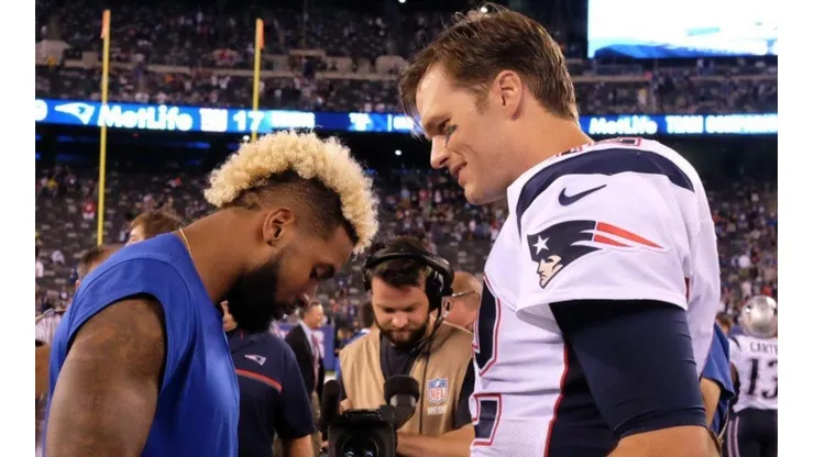 El regalo de Odell Beckham Jr a Tom Brady que no le gustó nada a Baker Mayfield