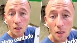 ¿Qué hace, señor? Cortese subió un video votando y se hizo viral enseguida