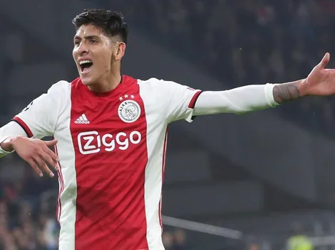Pocos minutos de Edson Álvarez en la goleada de Ajax en el Clásico