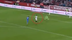 Está imparable: Ocampos volvió a convertir para el Sevilla
