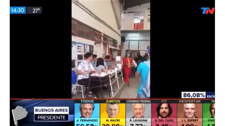 ¿Qué pasó? En TN se les escaparon los resultados del escrutinio y tuvieron que aclarar todo