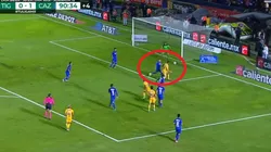 Excelente movimiento de Gignac.