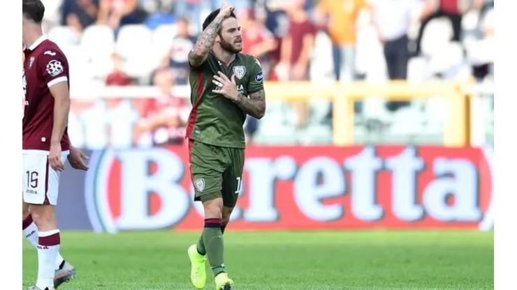 Asistió Simeone para el primer gol de Nández en la Serie A
