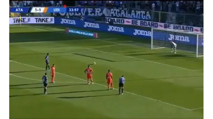 No sabe lo que es la presión: Muriel anotó de penal para que Atalanta se lo de vuelta al Udinese