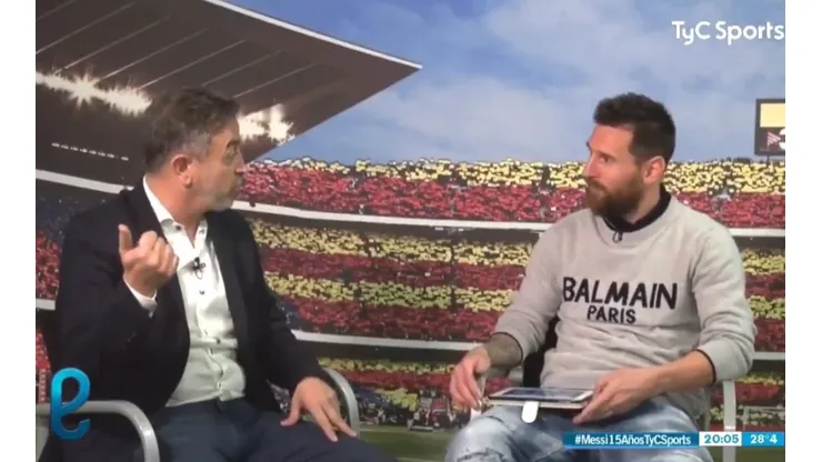 Lionel Messi no anduvo con ningún tipo de vueltas.