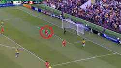El gol en contra de Kobe Franklin.