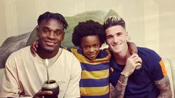 Duván Zapata pasó un sábado bien argentino con De Paul: "¡Gracias por los mates, wacho!"
