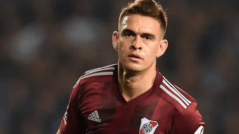 Santos Borré: "Jugar la final de la Copa Libertadores es una cuenta pendiente que tengo"