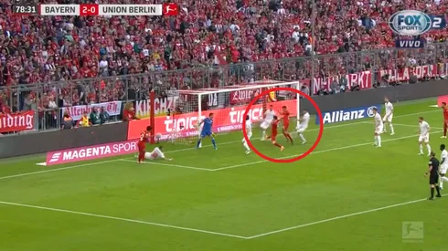 ¡Era más fácil hacerlo! Müller tenía el arco libre y definió como nosotros