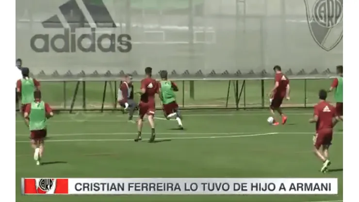 El primer golazo de Ferreira.