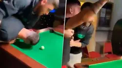 Video viral: no tenían palo para jugar al billar y se les ocurrió una solución diabólica