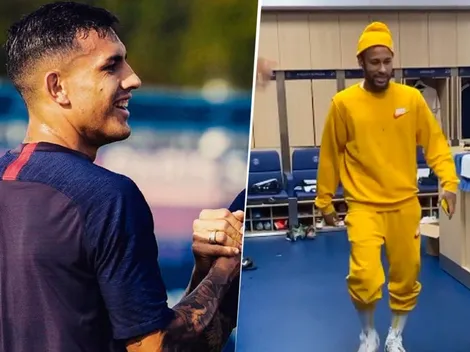 Paredes vio cómo se vistió Neymar y lo trolleó en Instagram con un nuevo apodo