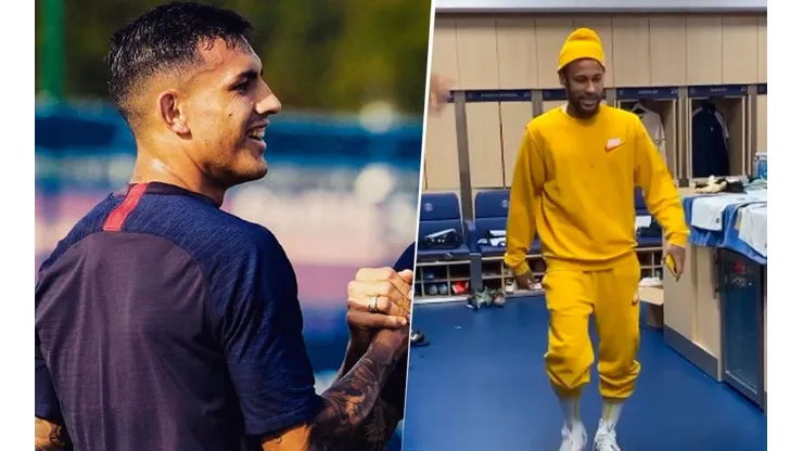 Paredes vio cómo se vistió Neymar y lo trolleó en Instagram con un nuevo apodo