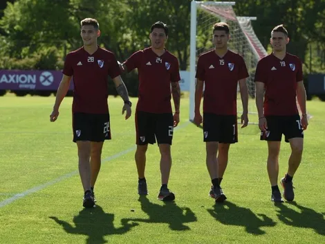 Tras el éxtasis, River prepara su formación para recibir a Colón