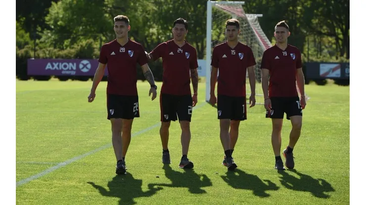 River trabaja con la mente puesta en el próximo martes.