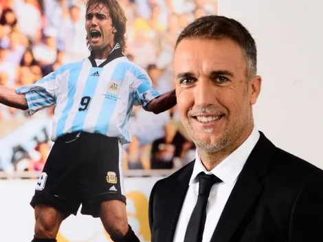 Batistuta: "El mejor del mundo es Messi, pero el de la historia es Maradona"
