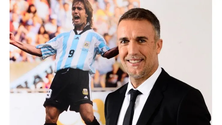 Batistuta: "El mejor del mundo es Messi, pero el de la historia es Maradona"