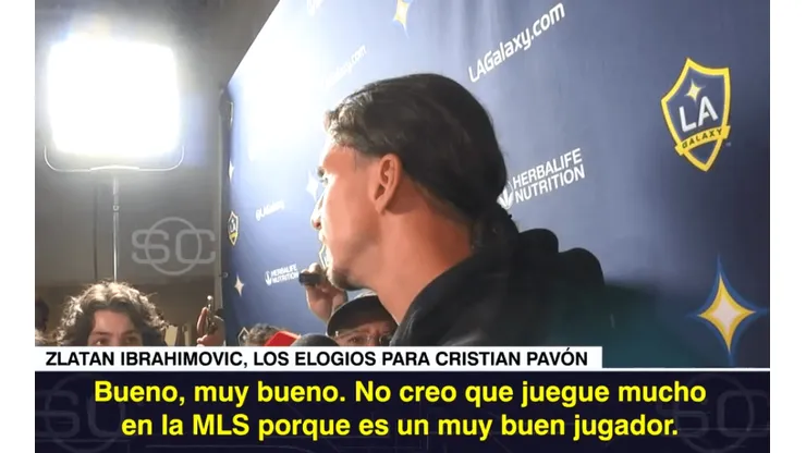Zlatan Ibrahimovic luego de la eliminación de su equipo.