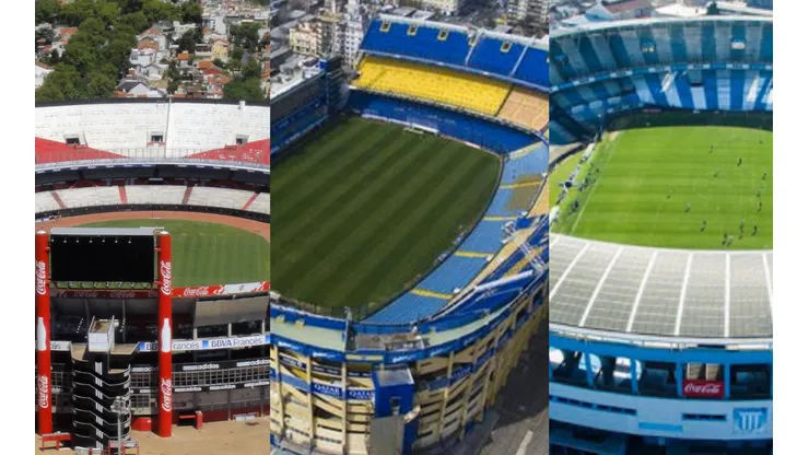 Las canchas con mayor capacidad del fútbol argentino