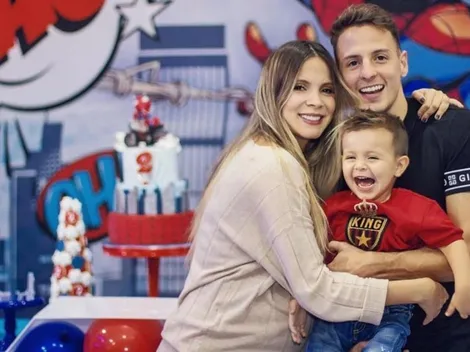 Una familia perfecta: el tierno mensaje que publicó la esposa de Santiago Arias de su nuevo bebé