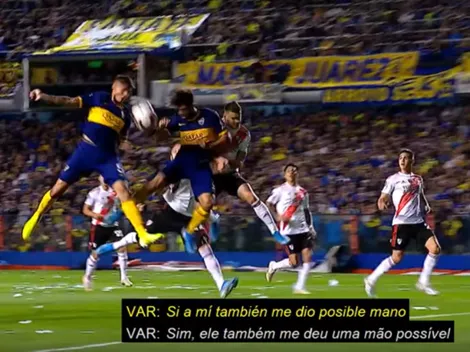 Conmebol publicó el audio: así anuló el VAR el gol de Salvio en Boca-River