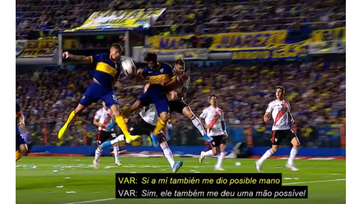 Conmebol publicó el audio: así anuló el VAR el gol de Salvio en Boca-River