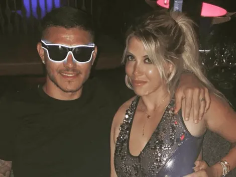 Icardi subió una foto mostrando las piernas y Wanda Nara le tiró un comentario súper baboso