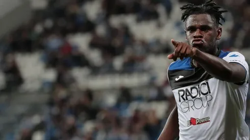 Duván Zapata, delantero y goleador del Atalanta de Italia.