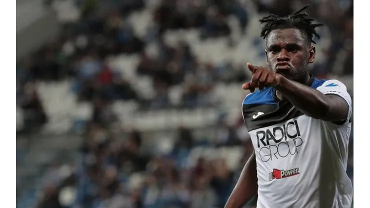 Duván Zapata, delantero y goleador del Atalanta de Italia.