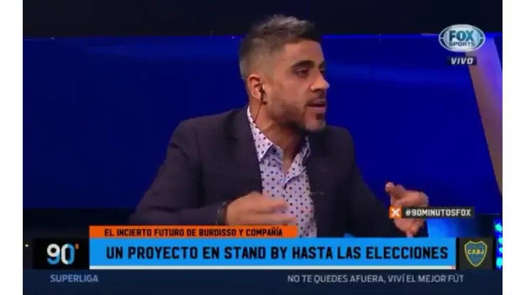 Bulos: "Alfaro no pudo manejar el vestuario de Boca"