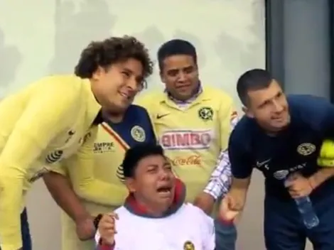 Jugadores con valores: gran gesto de Memo Ochoa y Guido Rodríguez con un aficionado del América