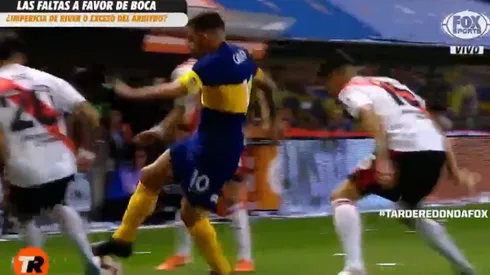 Las 13 faltas que el árbitro inventó a favor de Boca para meter a River en su arco