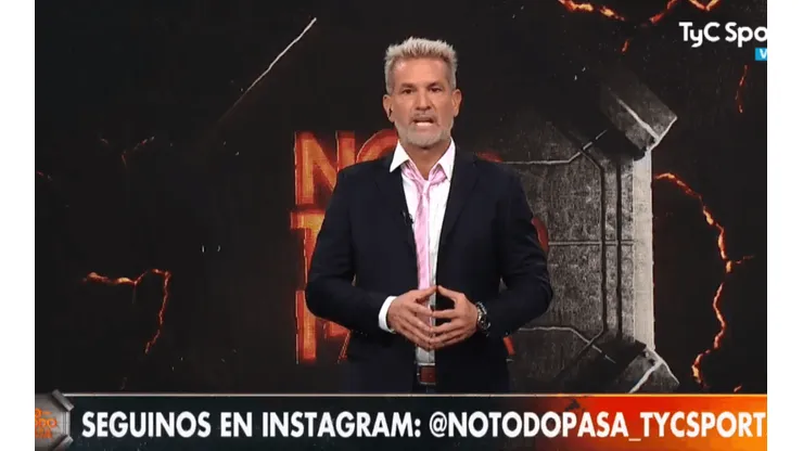 Diego Díaz pisoteó a Boca en vivo y definió a Gallardo con una palabra
