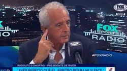 D'Onofrio dijo que nunca opina de los árbitros... y empezó a tirarles palos