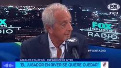 D'Onofrio: "Los hinchas de Boca son como nosotros"