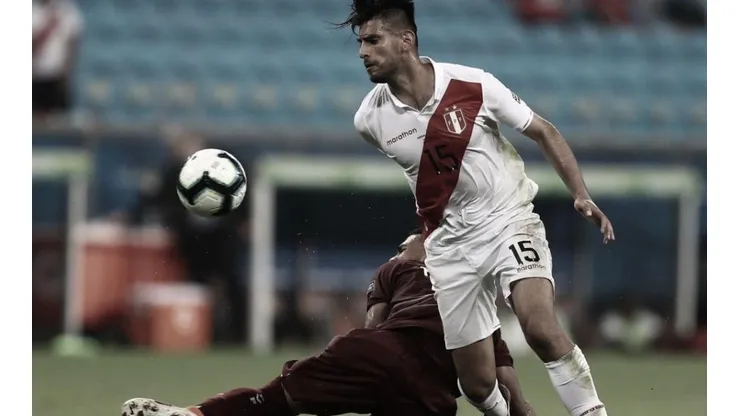 Zambrano jugó los 90' en el último partido de Perú.