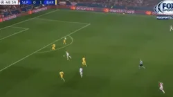 La defensa del Barça durmió y Boril lo aprovechó con un puntazo bárbaro