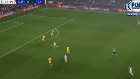 La defensa del Barça durmió y Boril lo aprovechó con un puntazo bárbaro