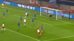 Directo al Puskás: Sabitzer la paró de pecho y definió como los dioses para dar vuelta el partido vs. Zenit