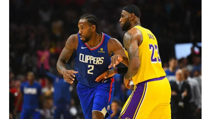 A LeBron James le preguntaron por Kawhi Leonard y su respuesta no fue apta para menores