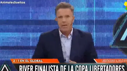 Foto captura del programa del periodista.